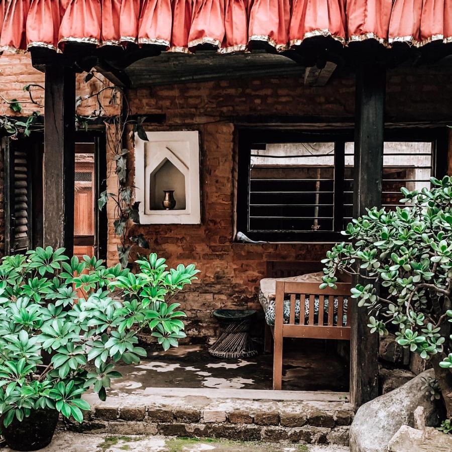 Pradhan House - Home Stay With Garden Бхактапур Экстерьер фото